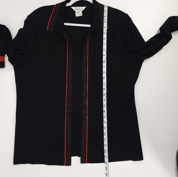 Exclusively Misook Open Front Cardigan Shoulder Pads XL - Picture 7 of 10